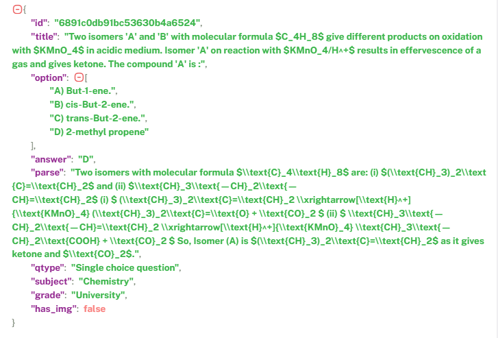 1.5 million - English Science And Engineering Test Questions Text Parsing And Processing Data