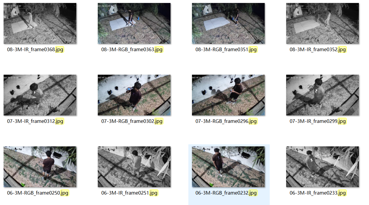 165 People - CCTV Re-ID Data in Outdoor Night Scenes