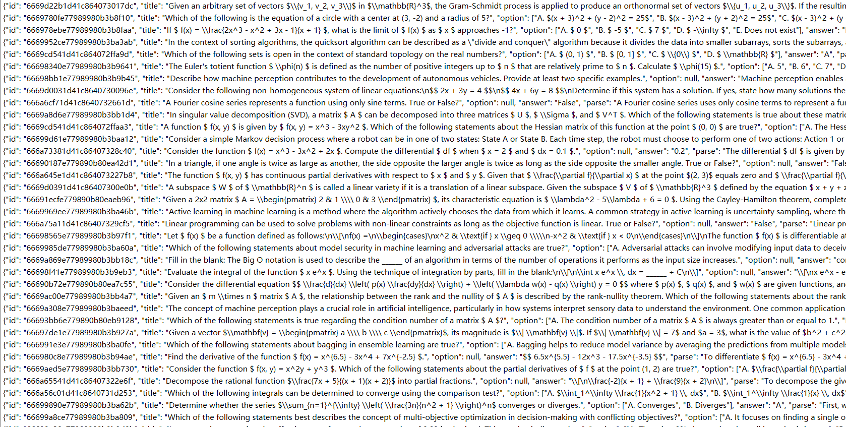 10.44M English Test QA Dataset – All Grades & Subjects