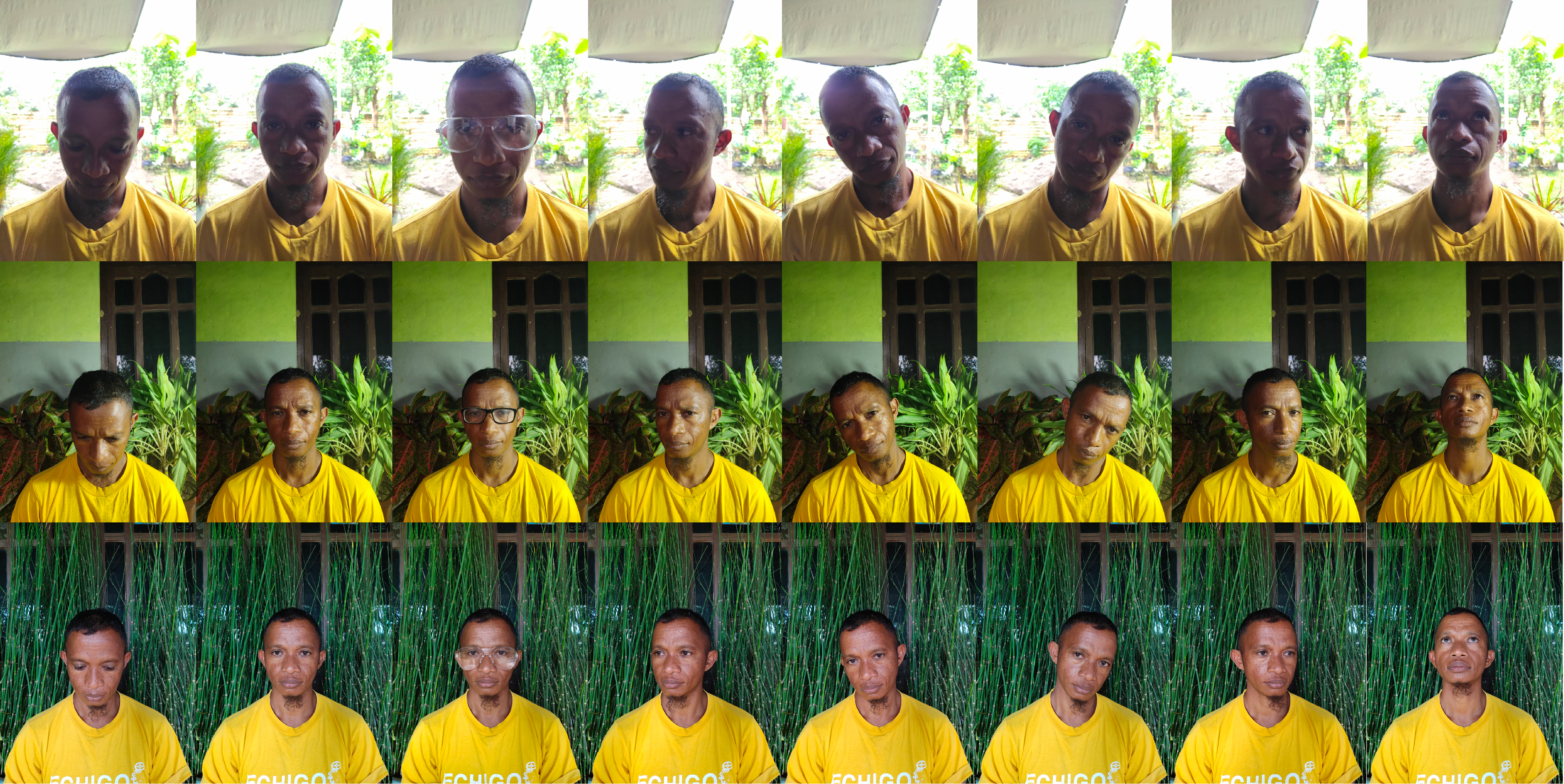 3,919 People Multi-pose Faces Dataset